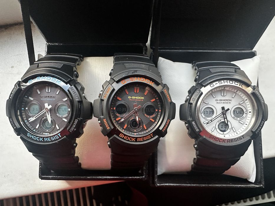 Colectie Casio G-SHOCK AWG-M100 Only Japan, Tough Solar, Multiband 6