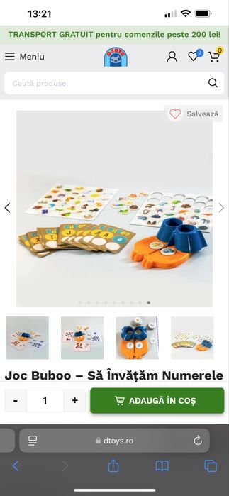 Joc educativ “sa invatam numerele”