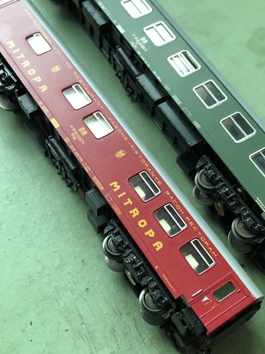 Два вагона в мащаб ТТ 1/120