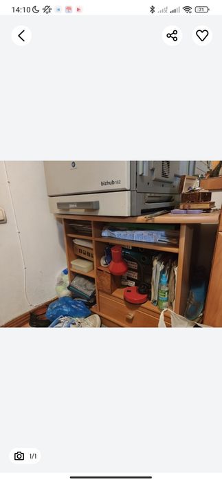 Стол с глубоким ящиком