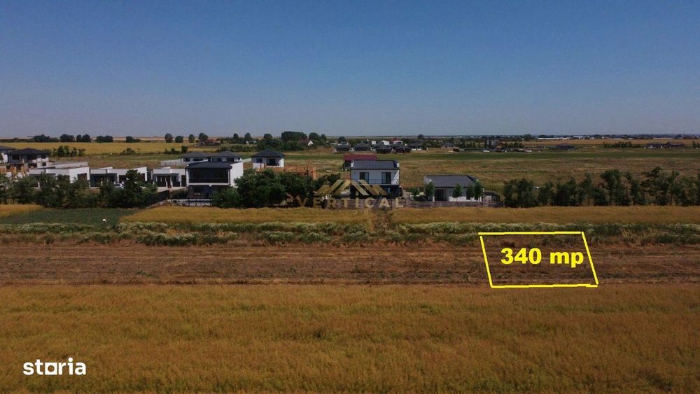 Teren constructie casa | 340 mp | comuna Berceni