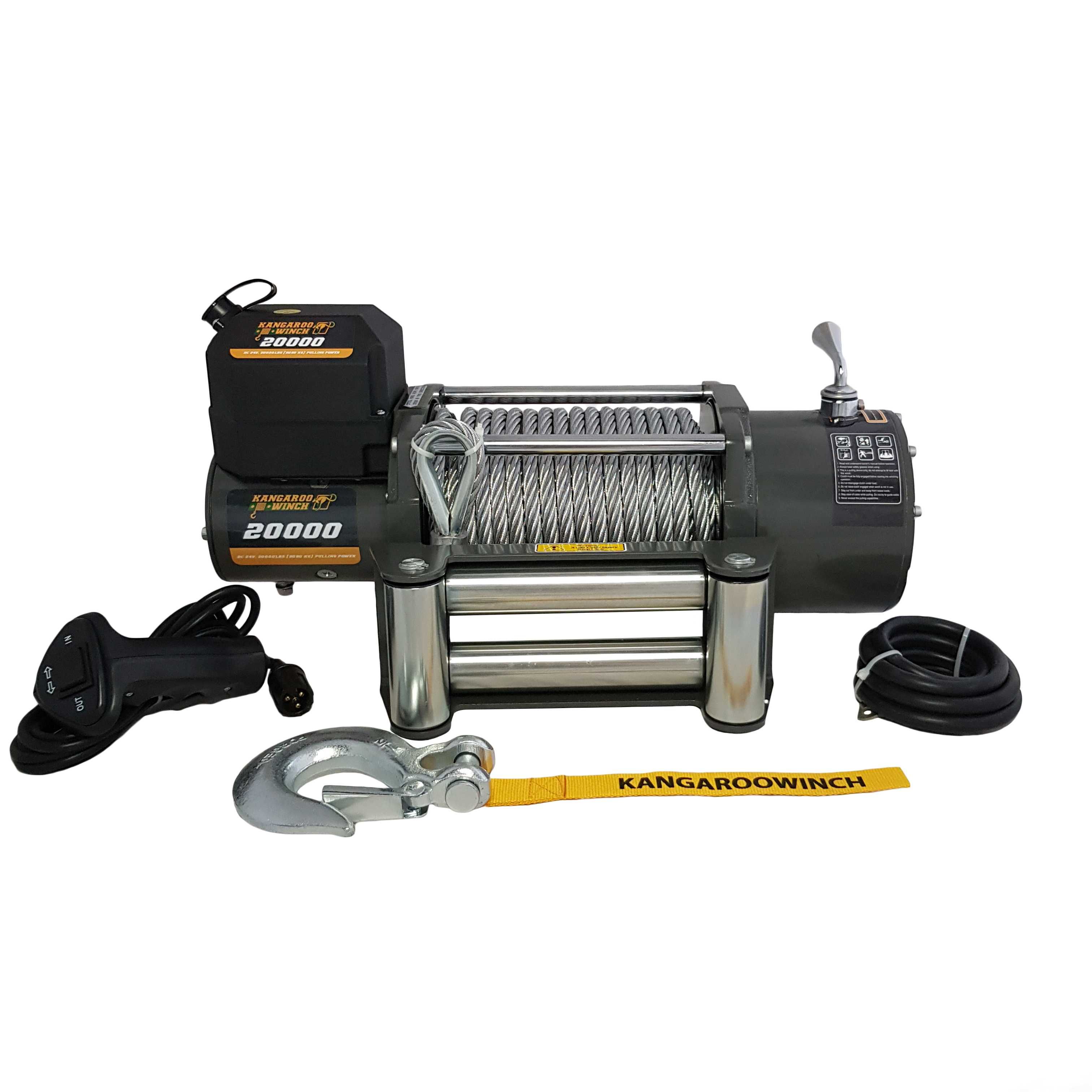 Индустриална лебедка KangarooWinch K20000lb (9090kg)