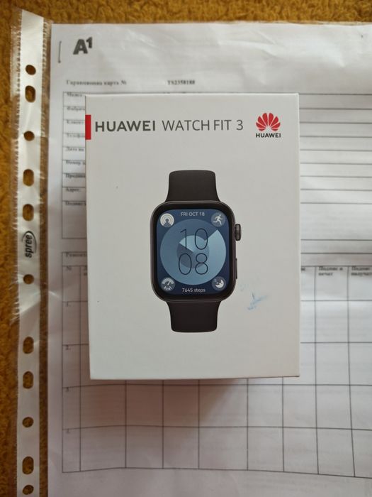 Huawei watch fit 3