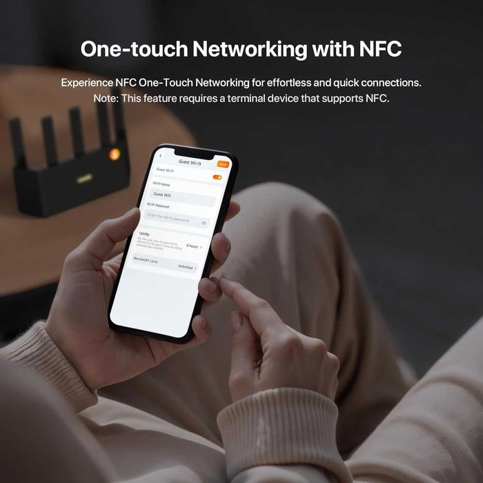 Router Wireless Gigabit 2.5Gbps TENDA TE6L Pro Wi-FI 7 4323 Mbps Nou