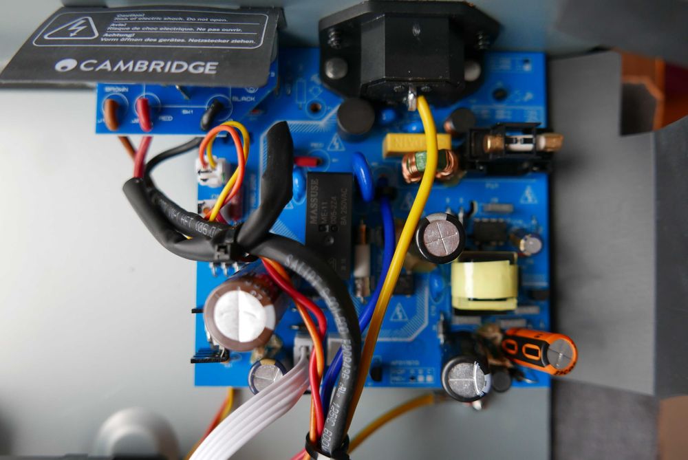 Cambridge Audio CXC cu upgrade - Elna Silmic, Epcos, Panasonic