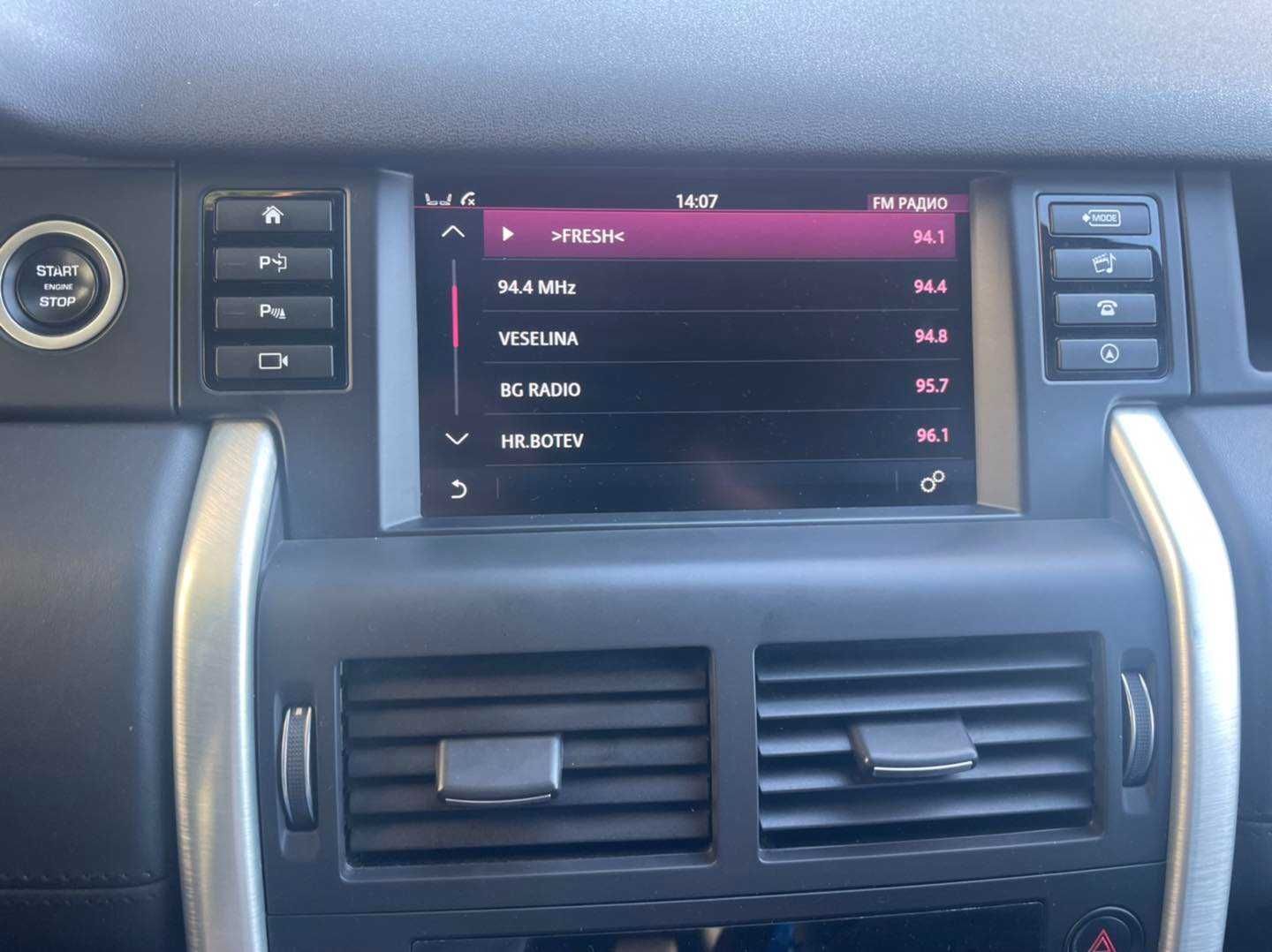 2025карта навигация Jaguar LandRange Rover IncontrolTouch Ягуар Роувър