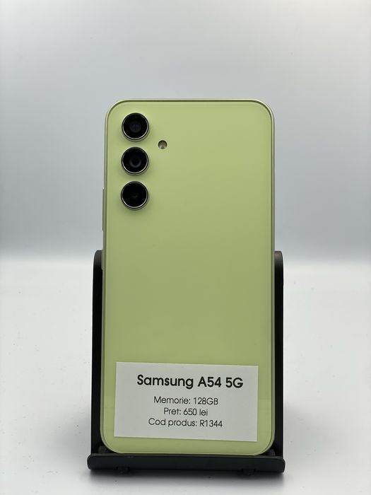 Samsung A54 - 128GB memorie, 1 an garantie