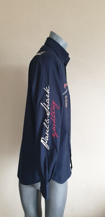 Paul & Shark KIPAWA Cotton Mens Size 40 / M  ОРИГИНАЛ! Мъжка Риза!