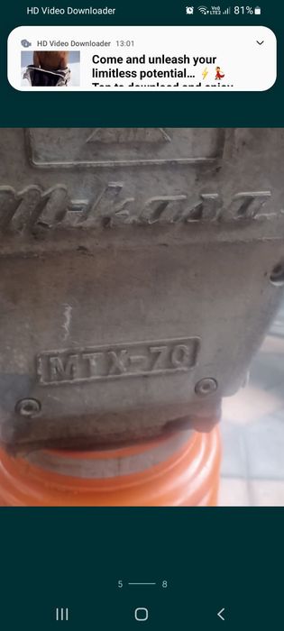 Mai compactor MIKASA că și noucu motor HONDA