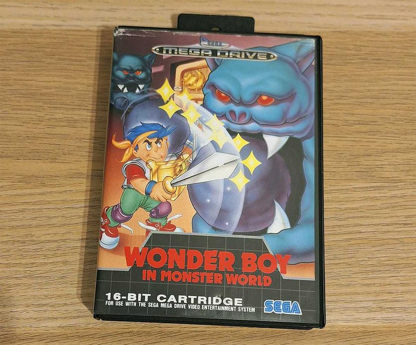 Caseta originala Sega Mega Drive 16 bit - Wonder Boy in Monster World