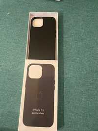 Iphone 15 Leathear case- piele 100%
