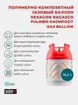 Легкие Норвежские композитные газовые баллоны Hexagon Ragasco 12л-33л
