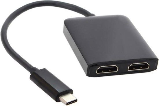 New Type c to hdmi ( 2 порт ) на два монитора, multi screen,spliter