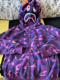 Bape zip hoodie (M размер)