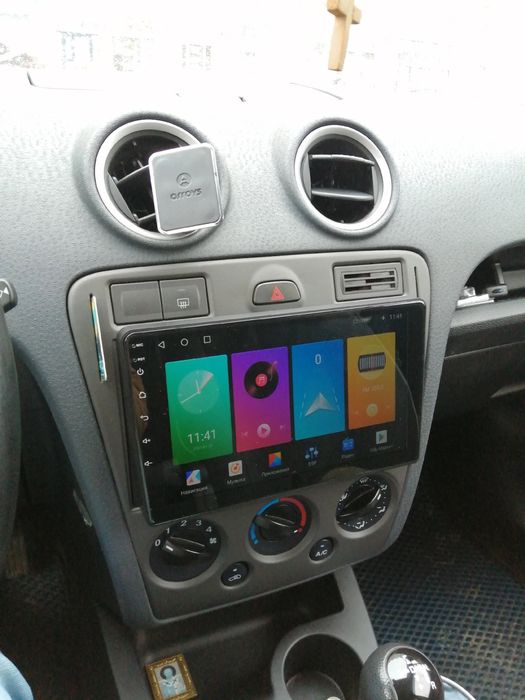 Магнитола для Ford Transit, Fusion, galaxy, kuga, Focus с рамкой новая