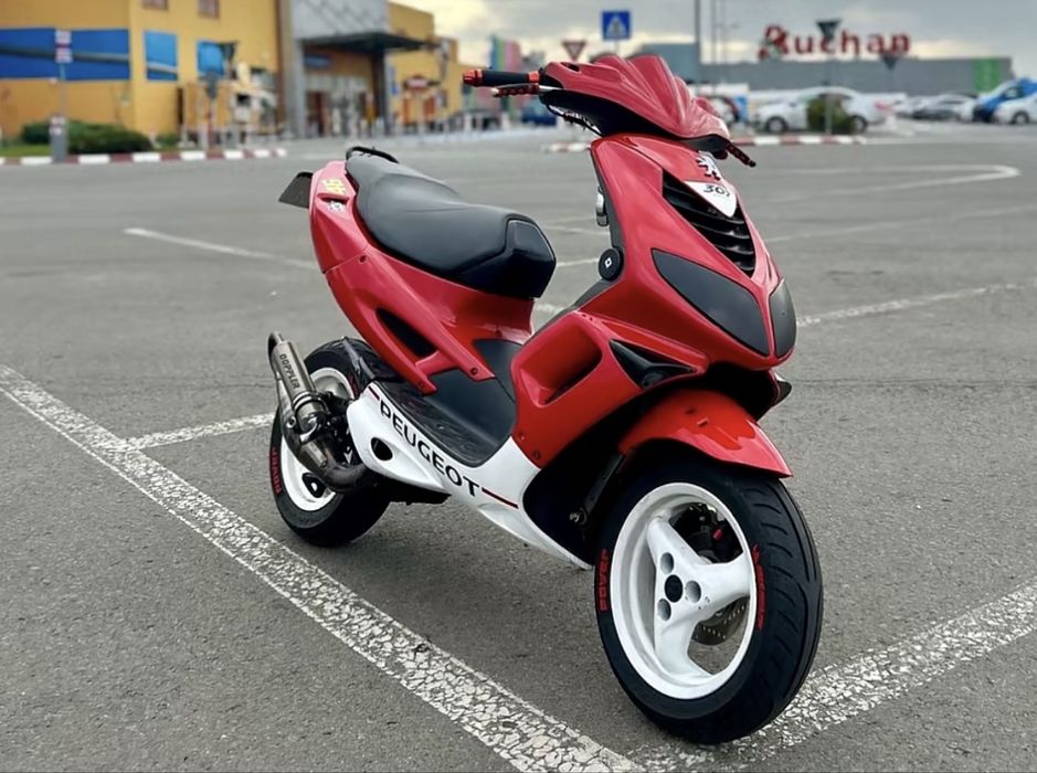 Scuter peugeott speedfight 307 wrc