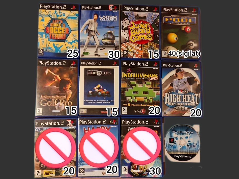 Joc PS2, preț în poze