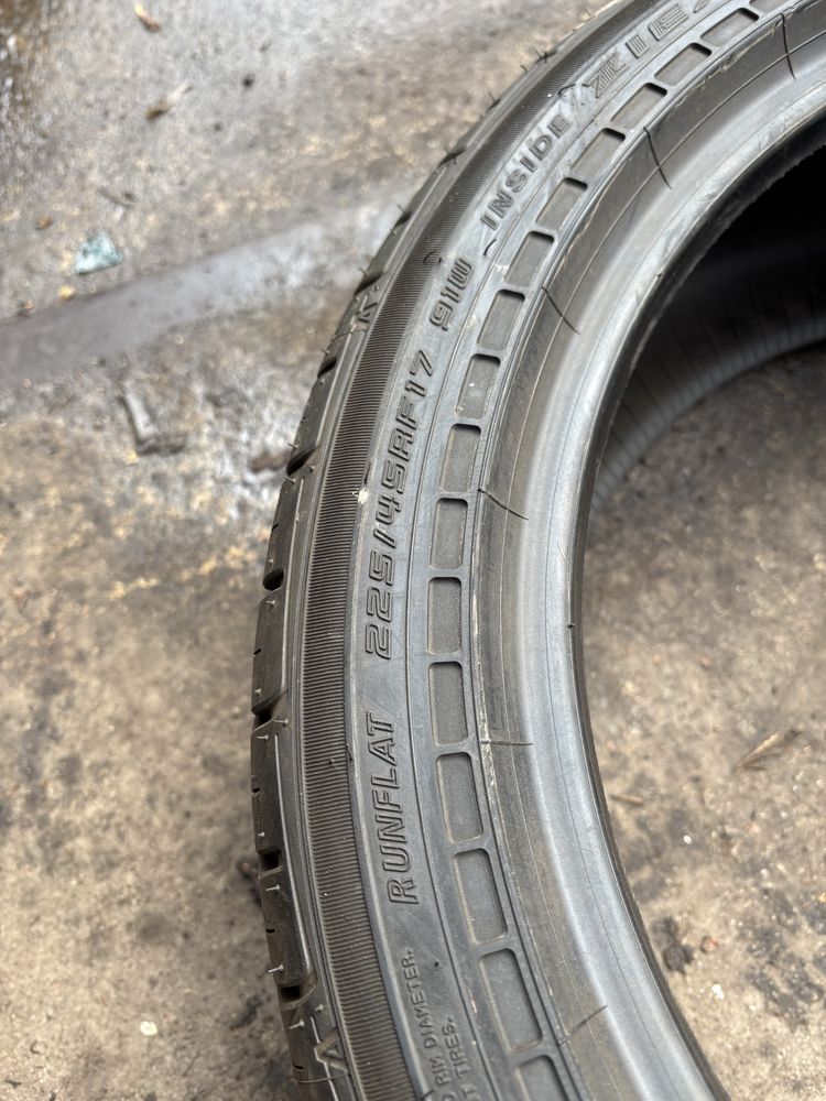 225/45/17 Falken 2 бр Runflat