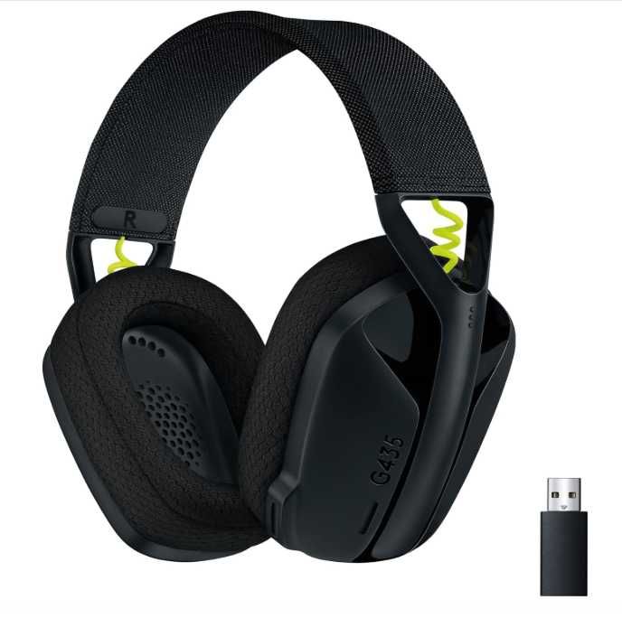 Logitech G435 – Нови (Black & White), повредена кутия
