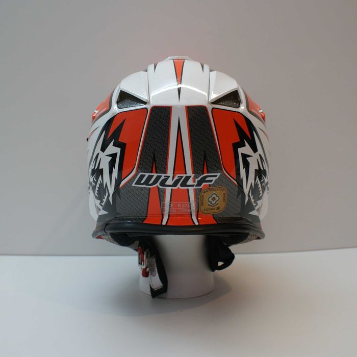 Юношеска каска за мотор WULFSPORT размер S