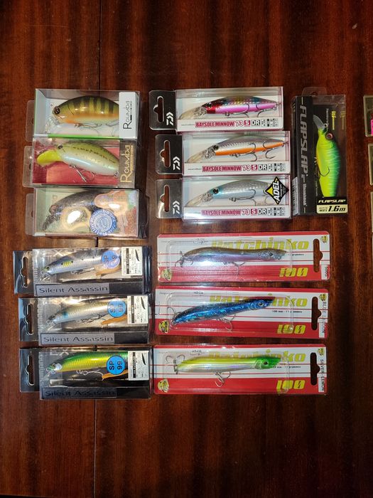 Воблери Smith Camion,Still,Ima Roumba,Daiwa,Megabass,Shimano Vanquish.