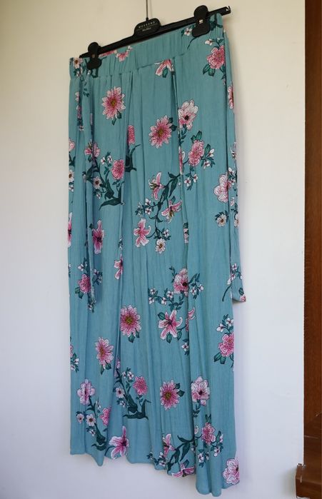 Fustă maxi albastra M