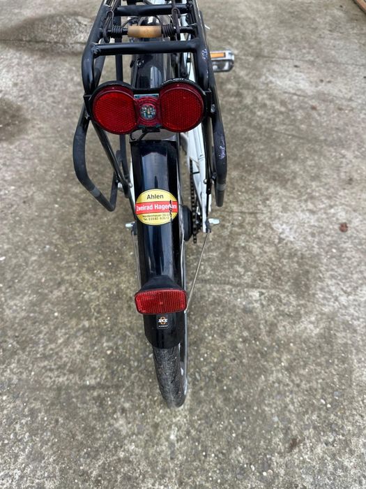 Bicicleta cube trekking touring one easy entry cotton