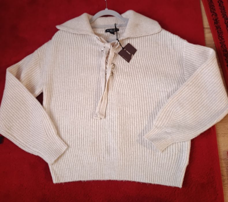 Pulover gros oversize