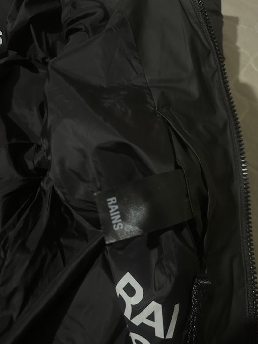 RAINS Alta Long Puffer Jacket Black Men мъжка парка