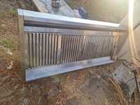 Hota inox cu filtre, plite electrice de banc sau cu banc