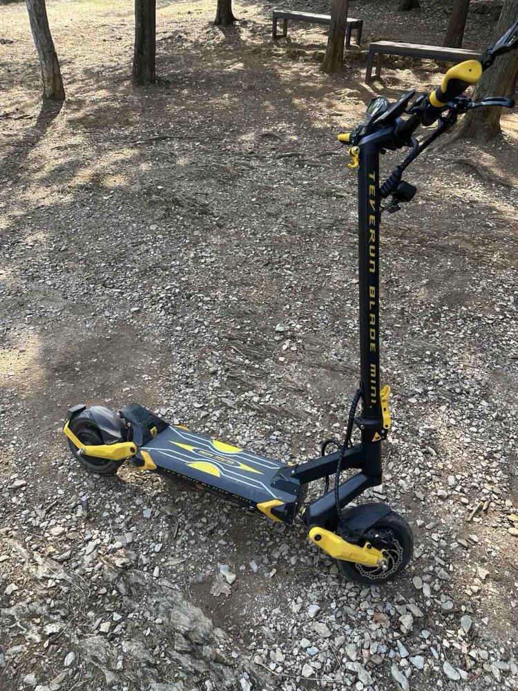 Тротинетка Teverun blade mini pro+каска+яке