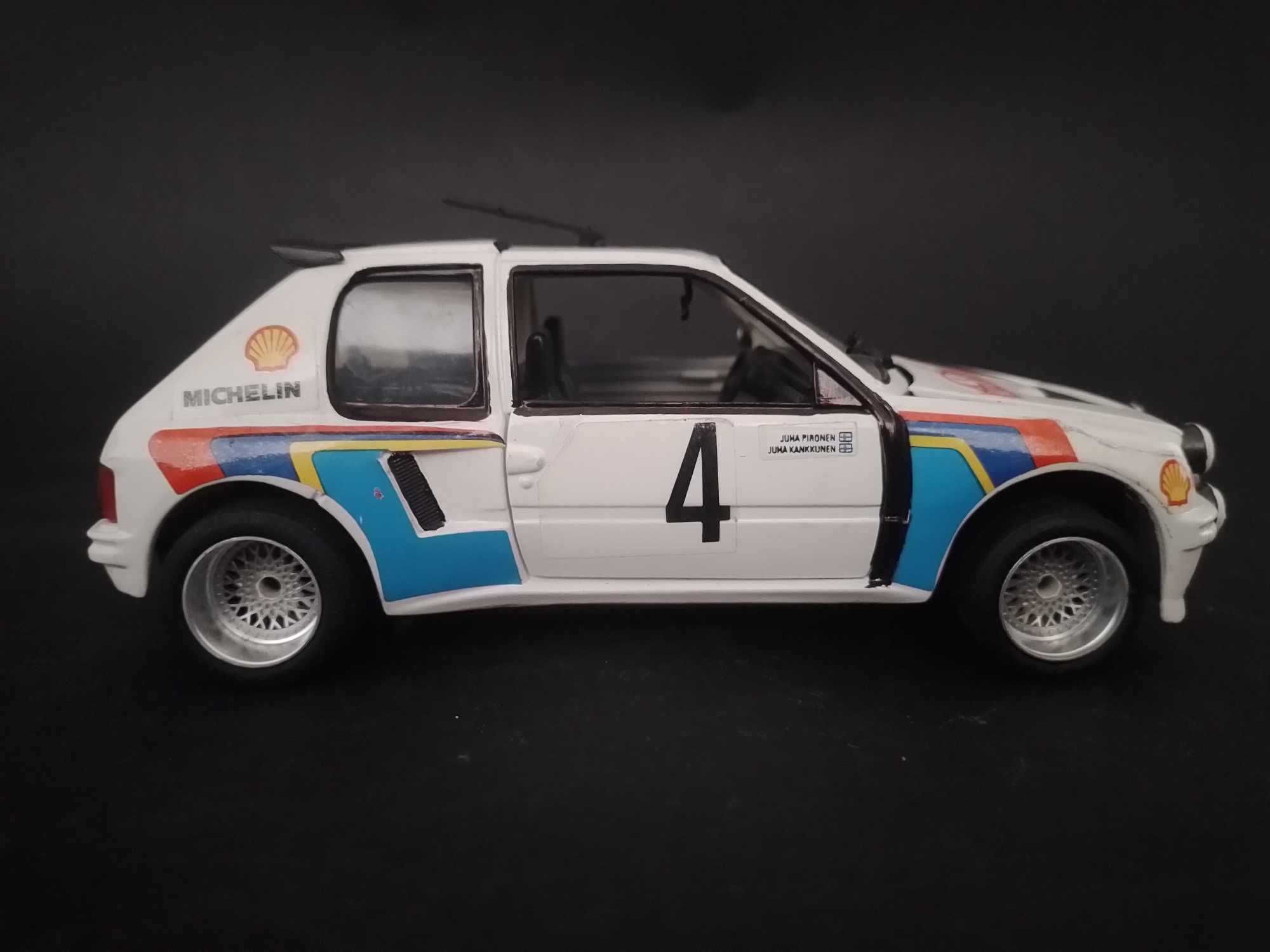 Peugeot 205, Opel Astra, Opel Calibra  1:24 Kit, Revell