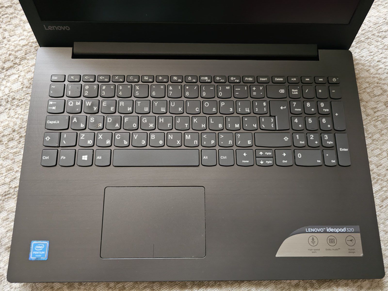 Лаптоп Lenovo ideapad 320 8Gb ram, 256 SSD