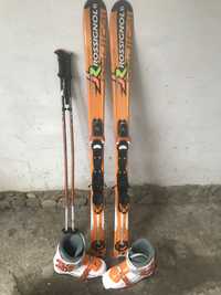 Детски ски Rossignol+ обувки HEAD 130 см