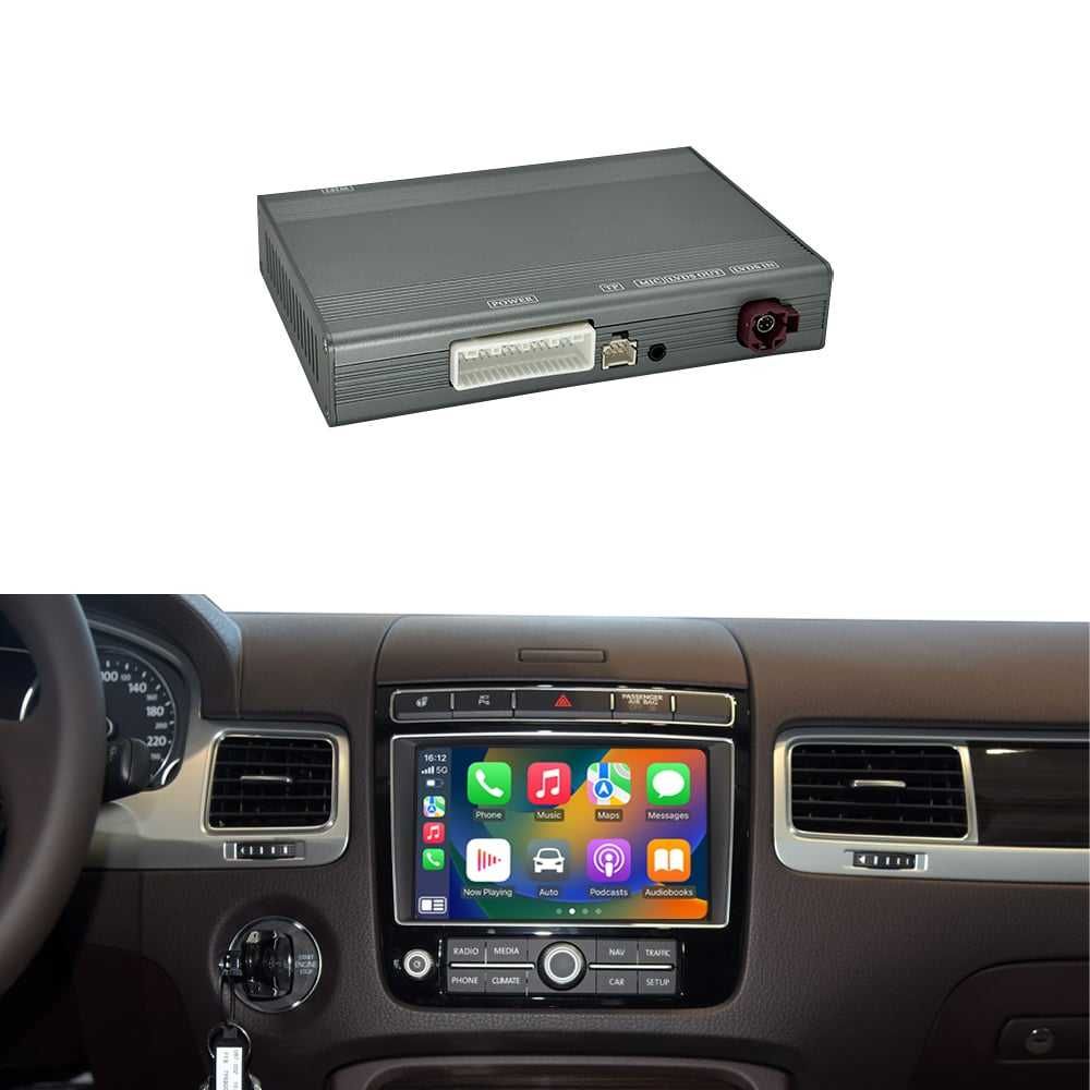 CarPlay / Android Auto модул за Volkswagen Touareg (2011–2018)