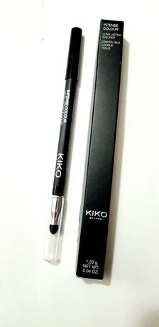 Водостойкий карандаш для глаз фирмы KIKO(Италия)Черный.Новый вупаковке
