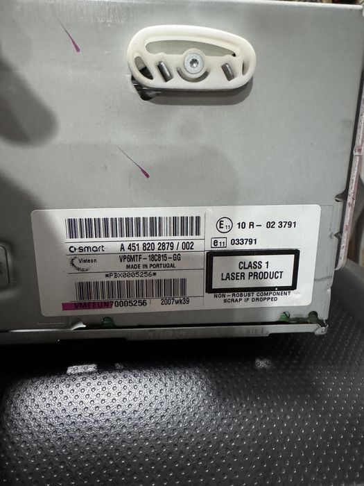 Cd player smart for two 451