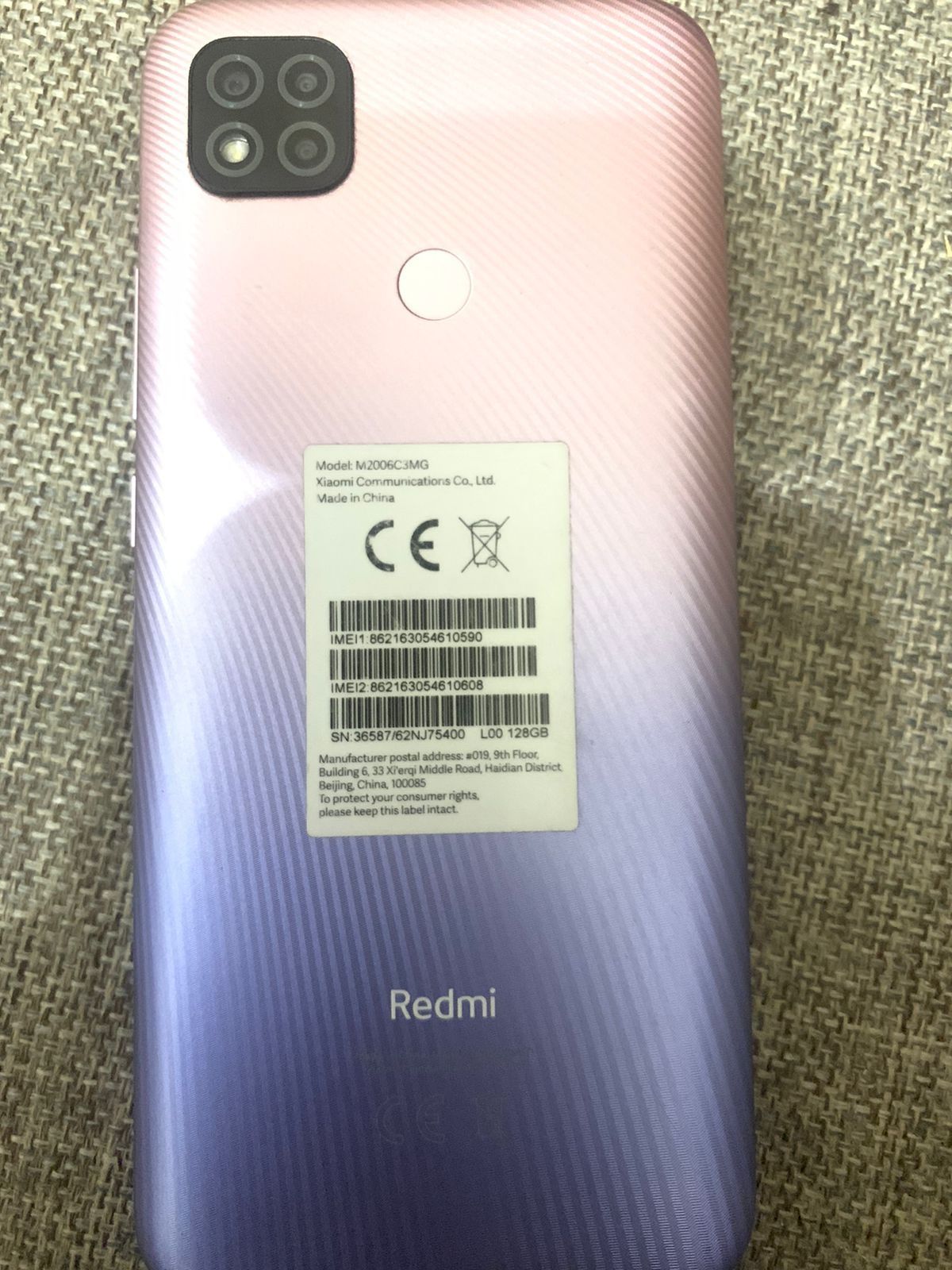 Телефон Redmi 9c