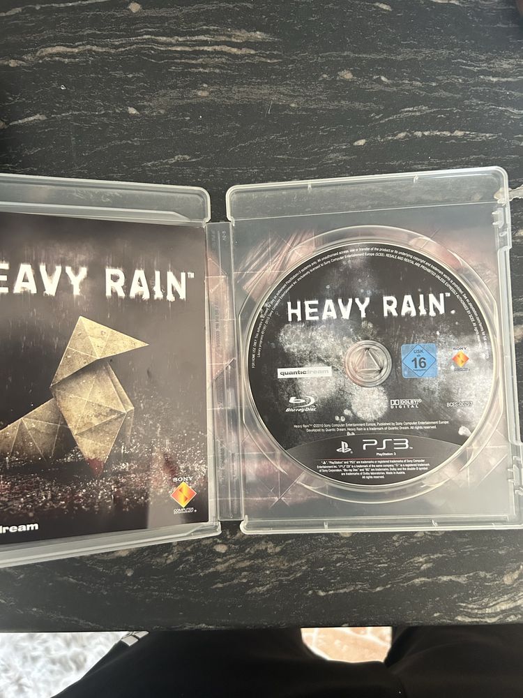 Heavy rain PS3 playstation