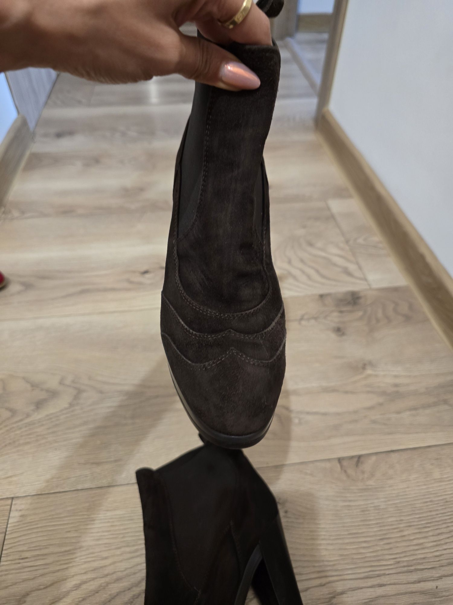 Ghete hogan 40 piele naturală