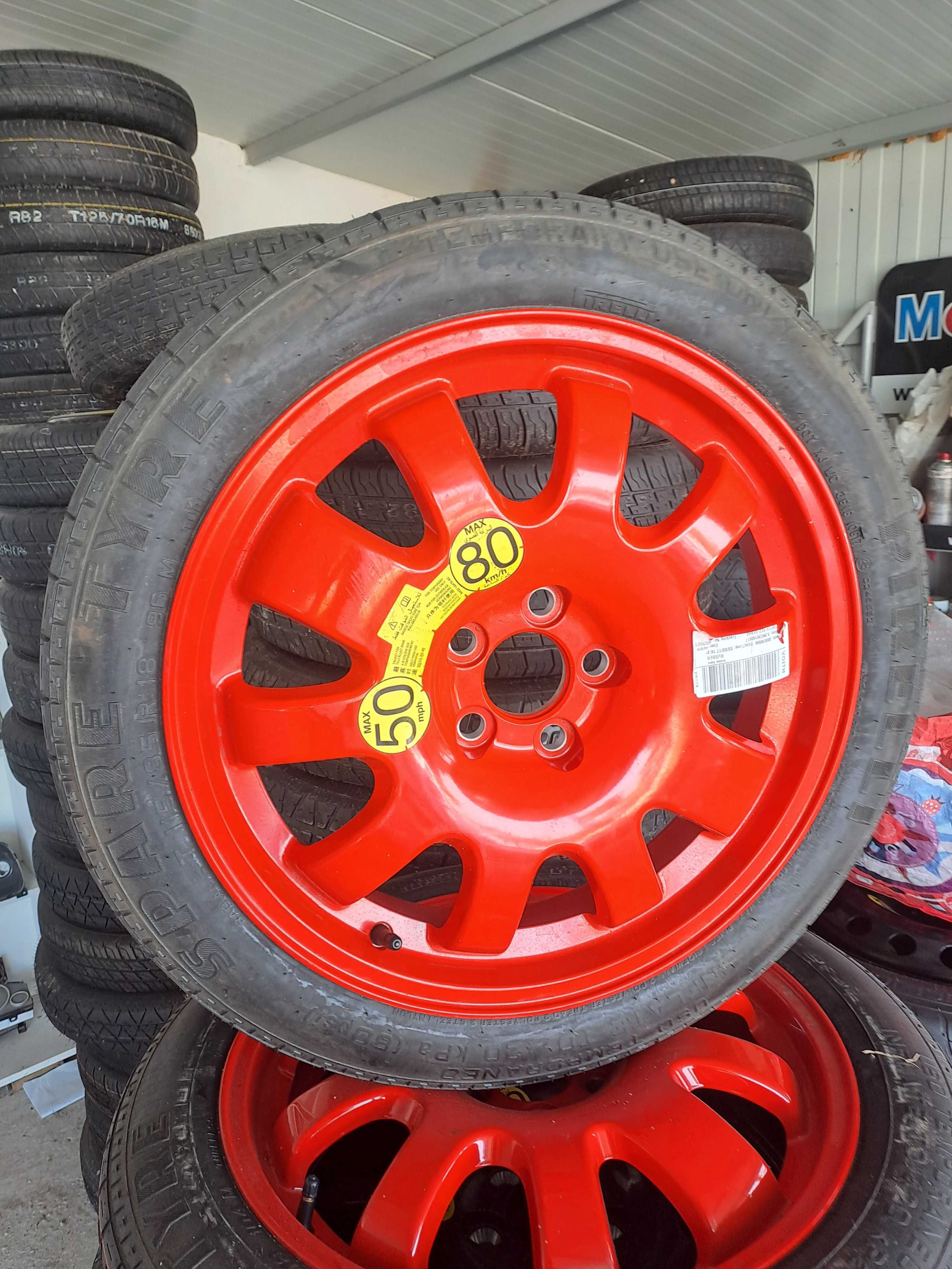 Roata de rezerva Slim Ford Kuga Volvo XC40 XC60 EC40 Ex40 135 80 r18