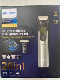 Set OneBlade & Aparat de tuns barba si parul 20 in 1 Philips MG9553/15