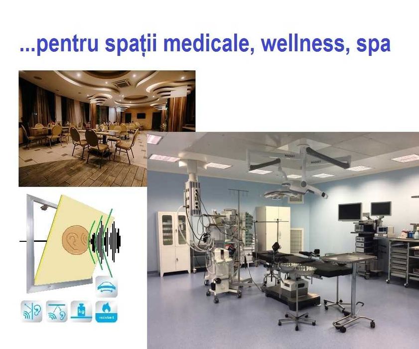 Trape de vizitare cu izolare fonică superioară