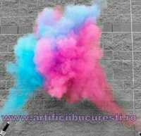 Gender reveal -Tun confetti  FUM COLORAT – diverse culori