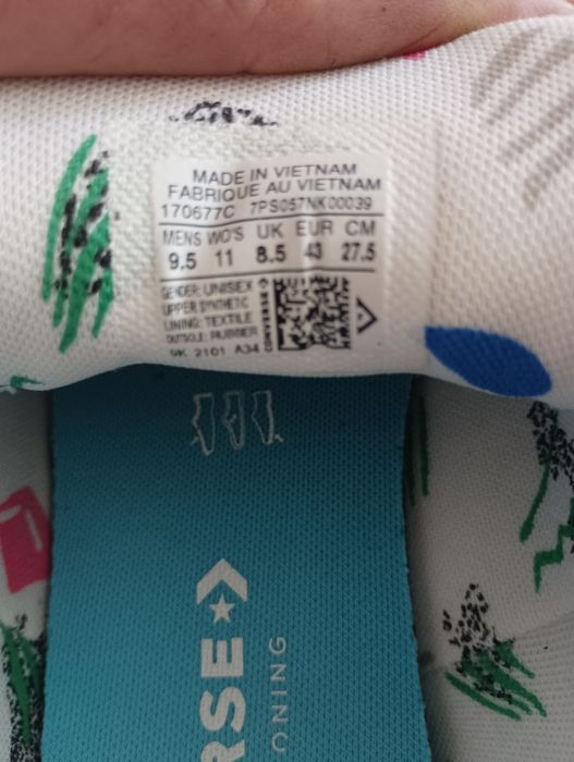 CONVERSE
Гуменки El Distrito 2.0 Ox 170677C Бял