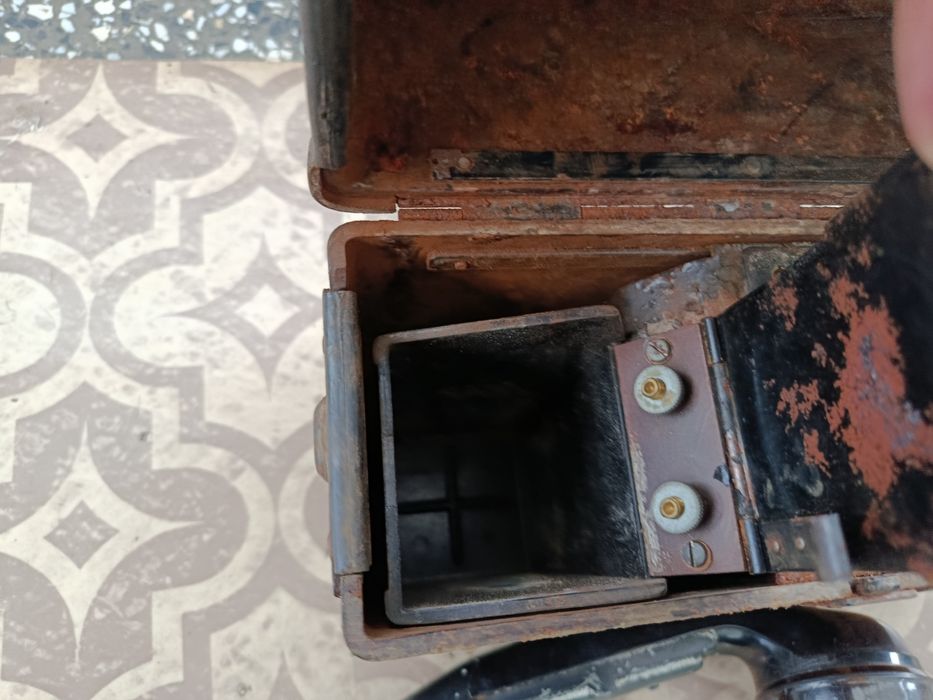 стар немски военно-полеви телефон - WEHRMACHT - WWII - 1944г