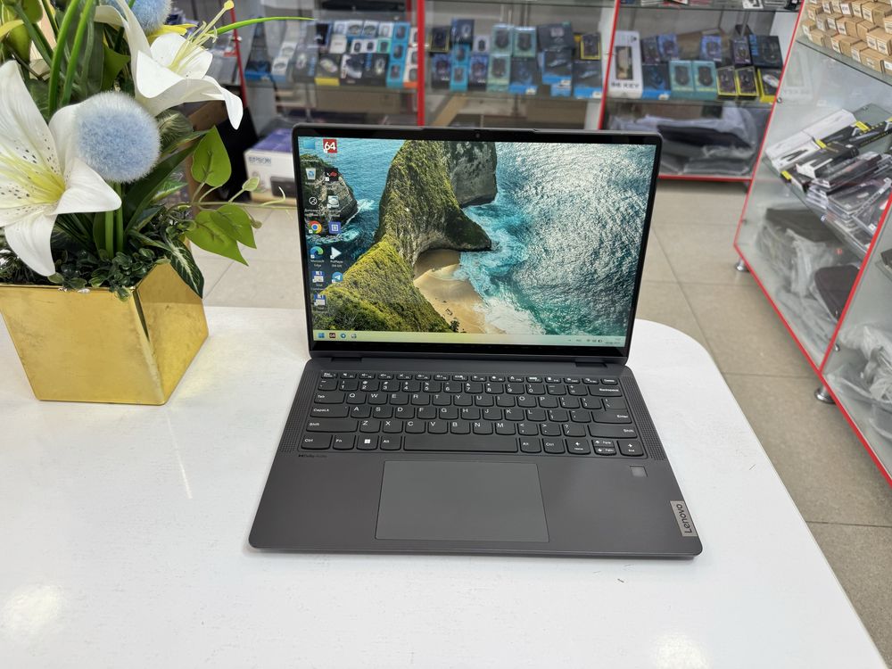 lenovo flex x360 tiniq ekran va ixcham dizaynga ega ishlashi chotkisi