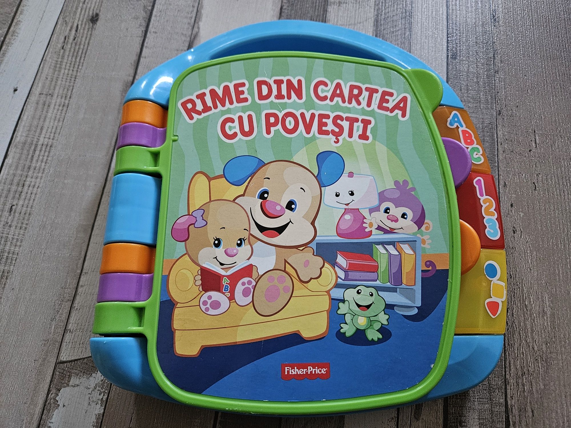 Jucarie carte cu lumini și cantece