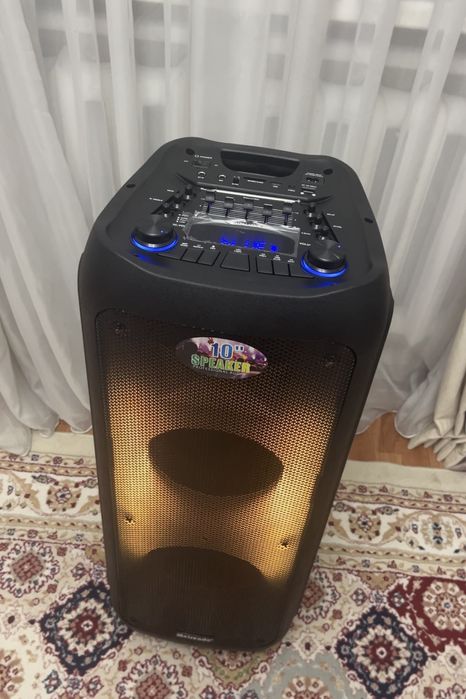 Аренда колонка с микрофоном, колонка караоке с Bluetooth