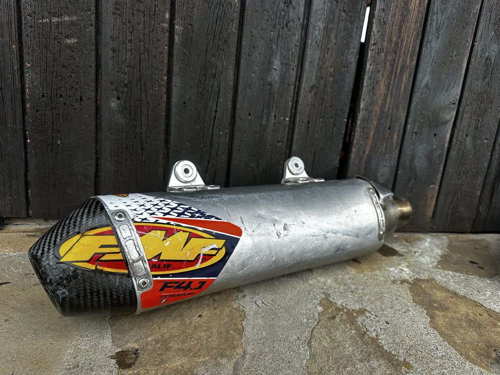 fmf ktm ауспух фактори титан карбон
